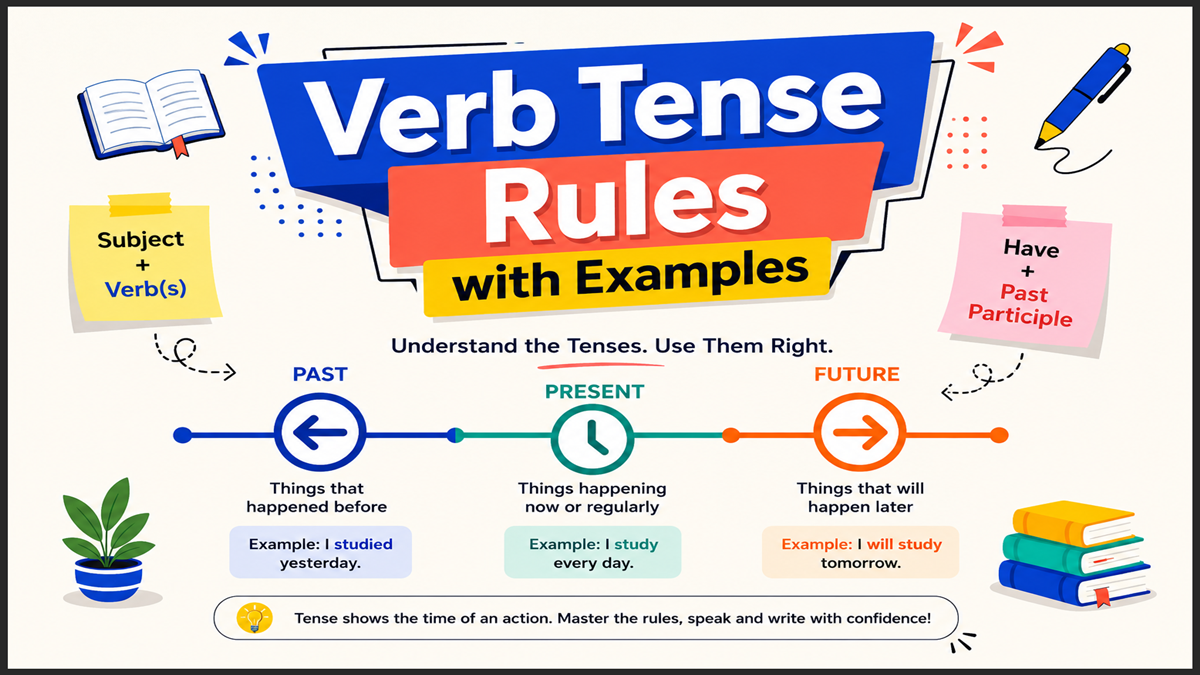 Verb Tense Rules