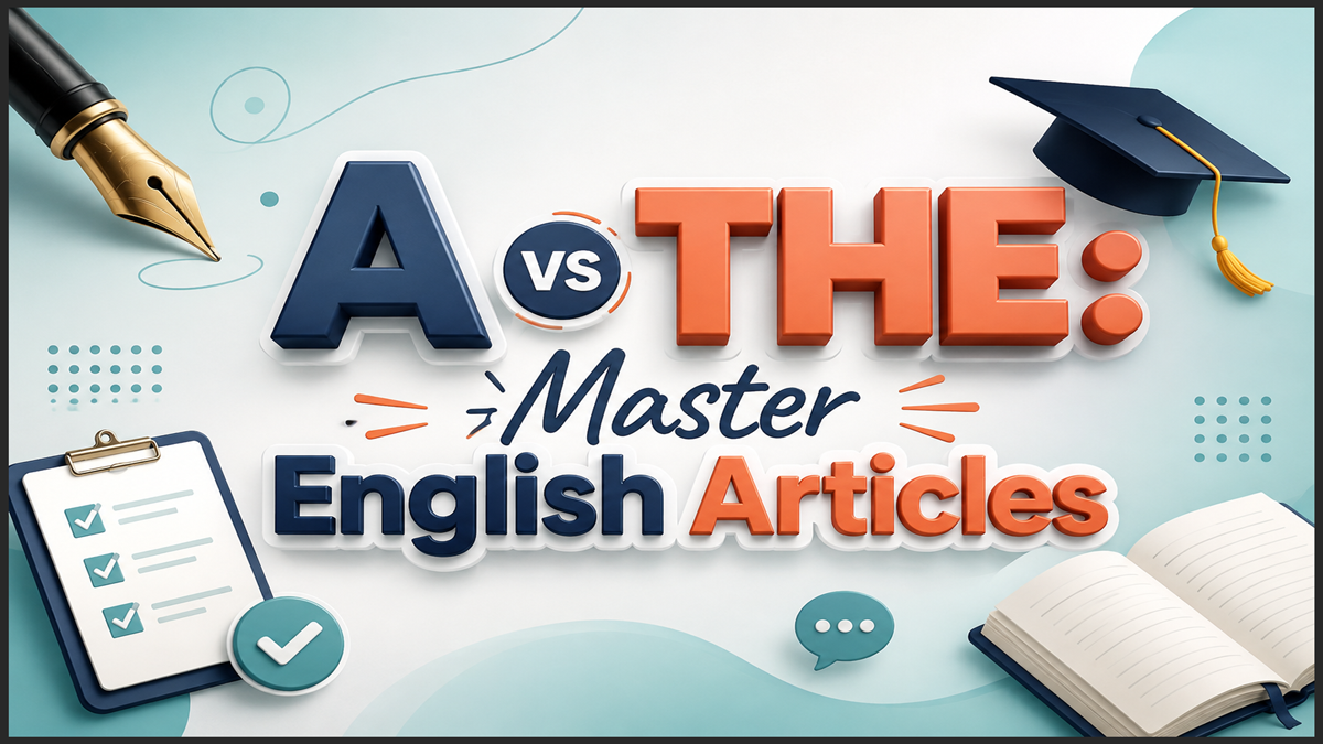 A vs The Difference with Examples