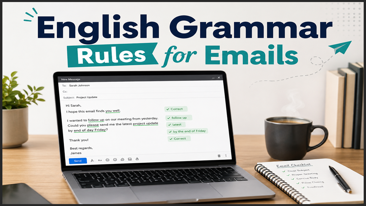 English Grammar Rules for Emails