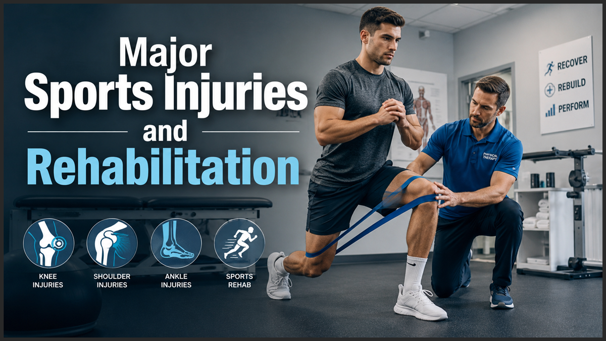 Major Sports Injuries and Rehabilitation