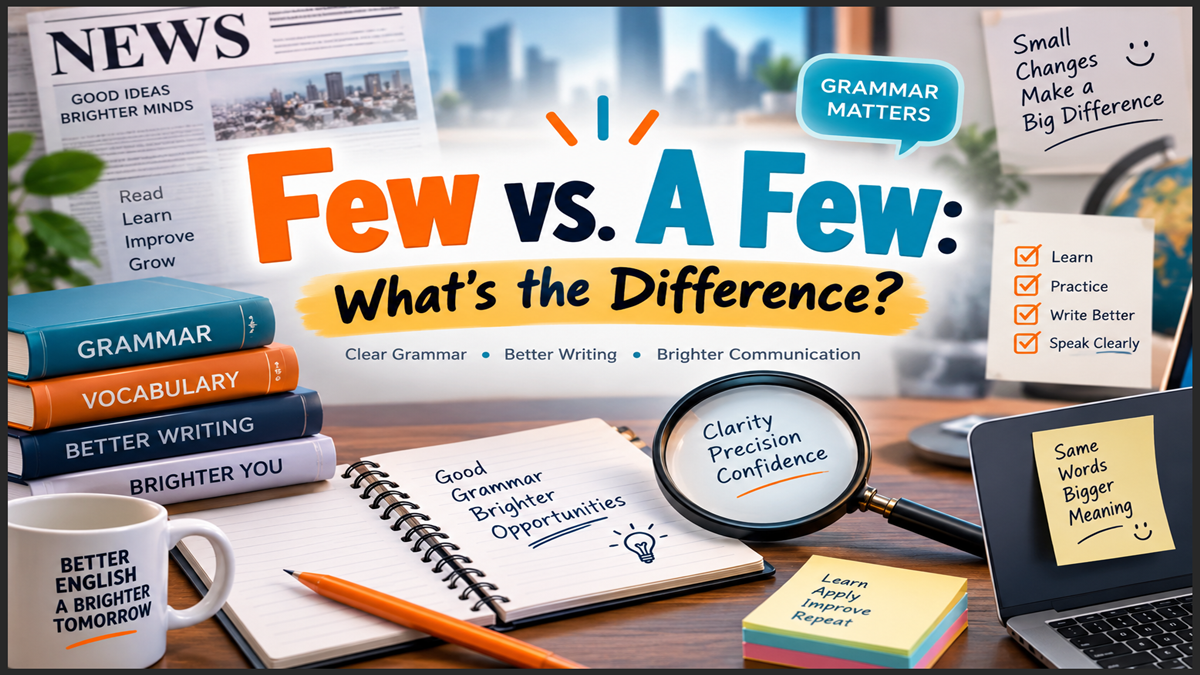Few vs A Few