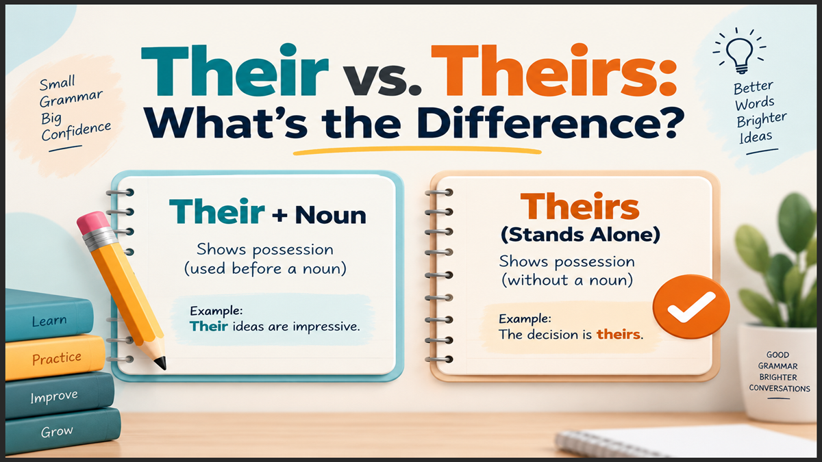 Their vs Theirs Difference with Examples
