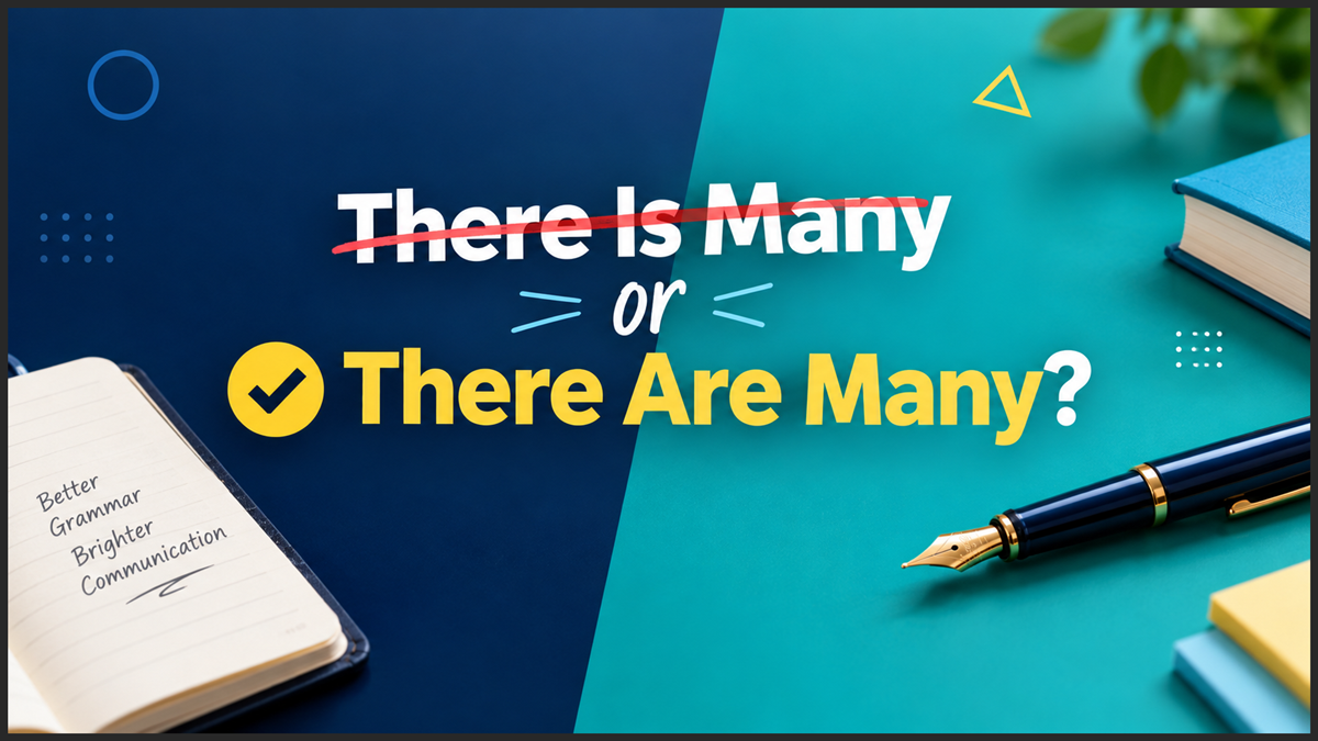 There Is Many or There Are Many