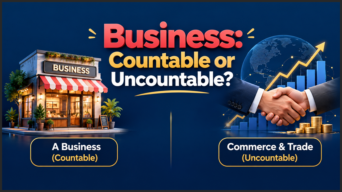 Business Countable or Uncountable Noun