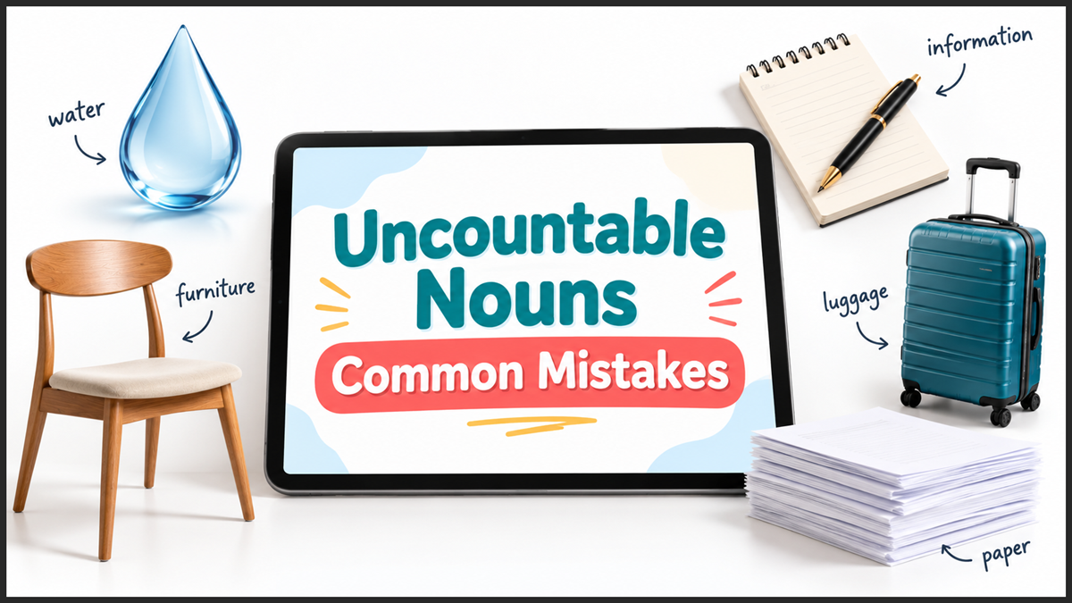Uncountable Nouns Common Mistakes