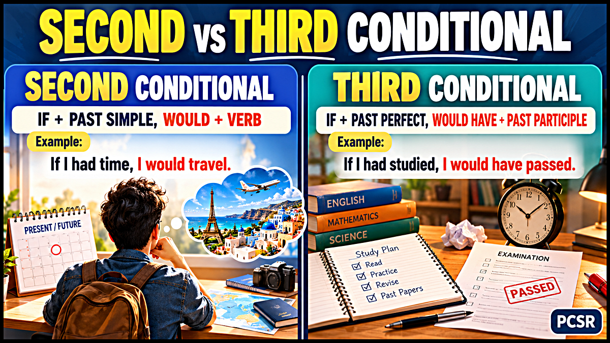 Second vs Third Conditional